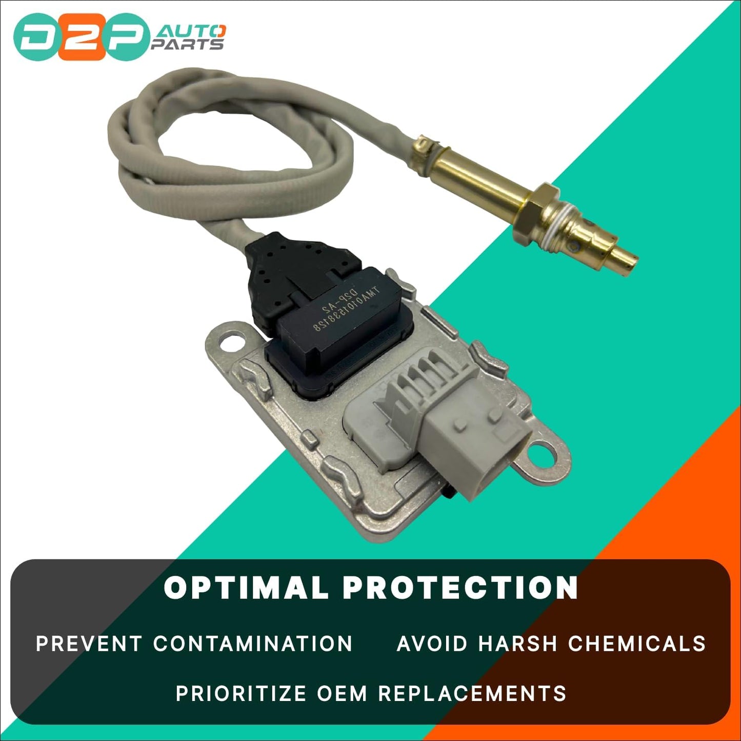 D2P Outlet Nitrogen Outlet Nox Sensor Replacement | Compatible with Mercedes-Benz Detroit Diesel | A0101538128