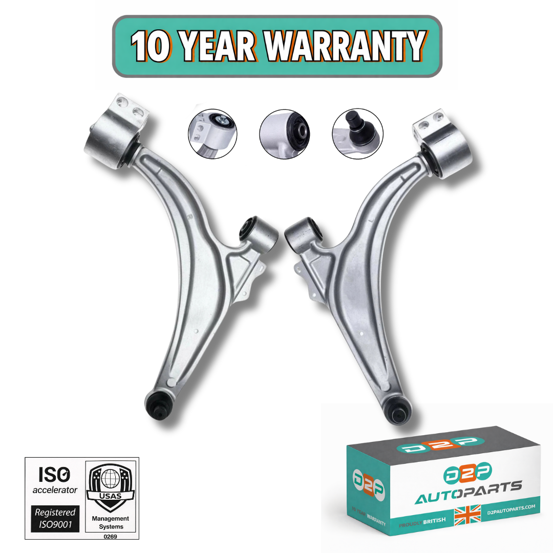 D2P - Front Lower Control Arm Pair for Chevy Cruze / Cruze Limited / Verano with Ball Joints 13272605 13272606