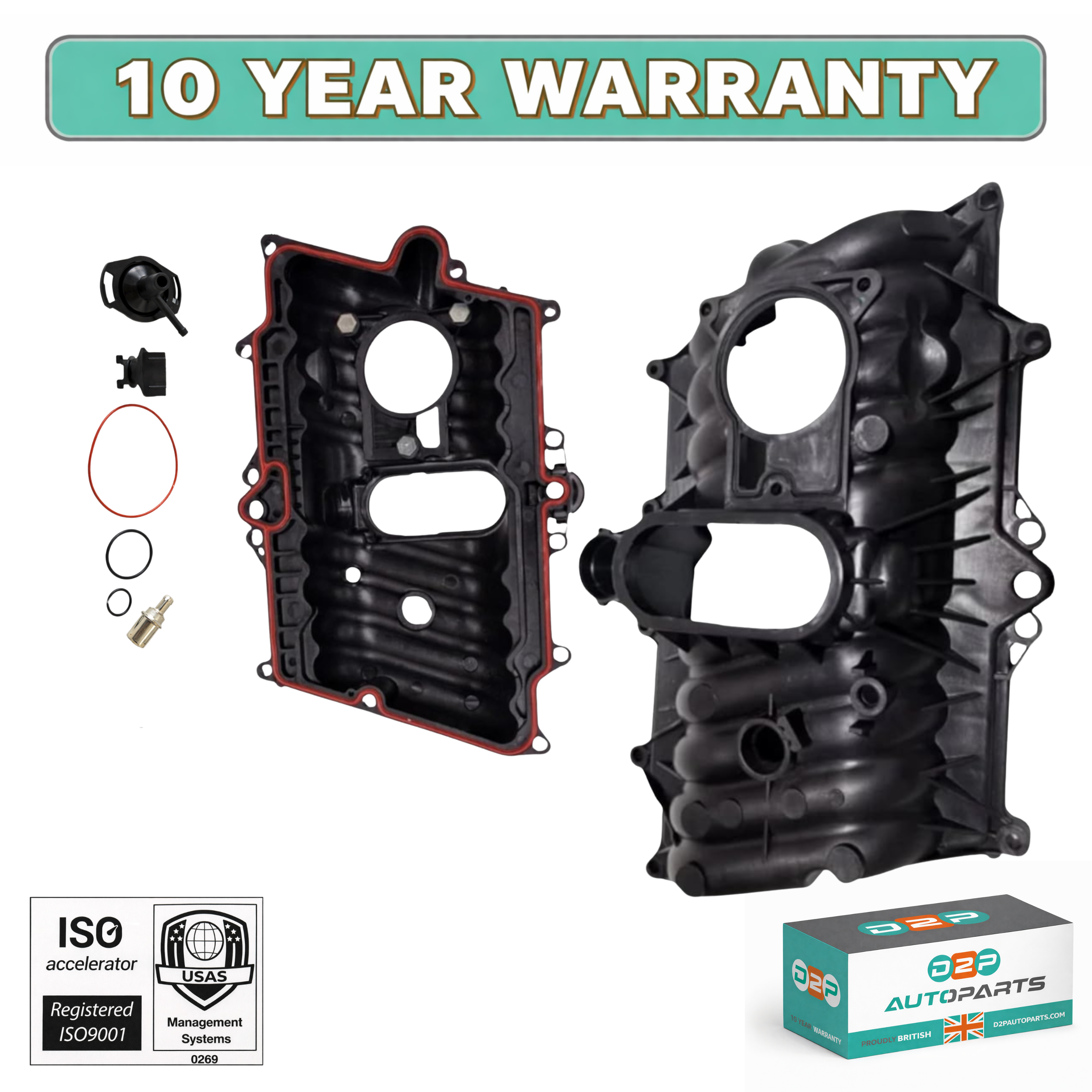 Upper Intake For Manifold Chevy GMC Express 1500 2500 V8 96-05 17113541
