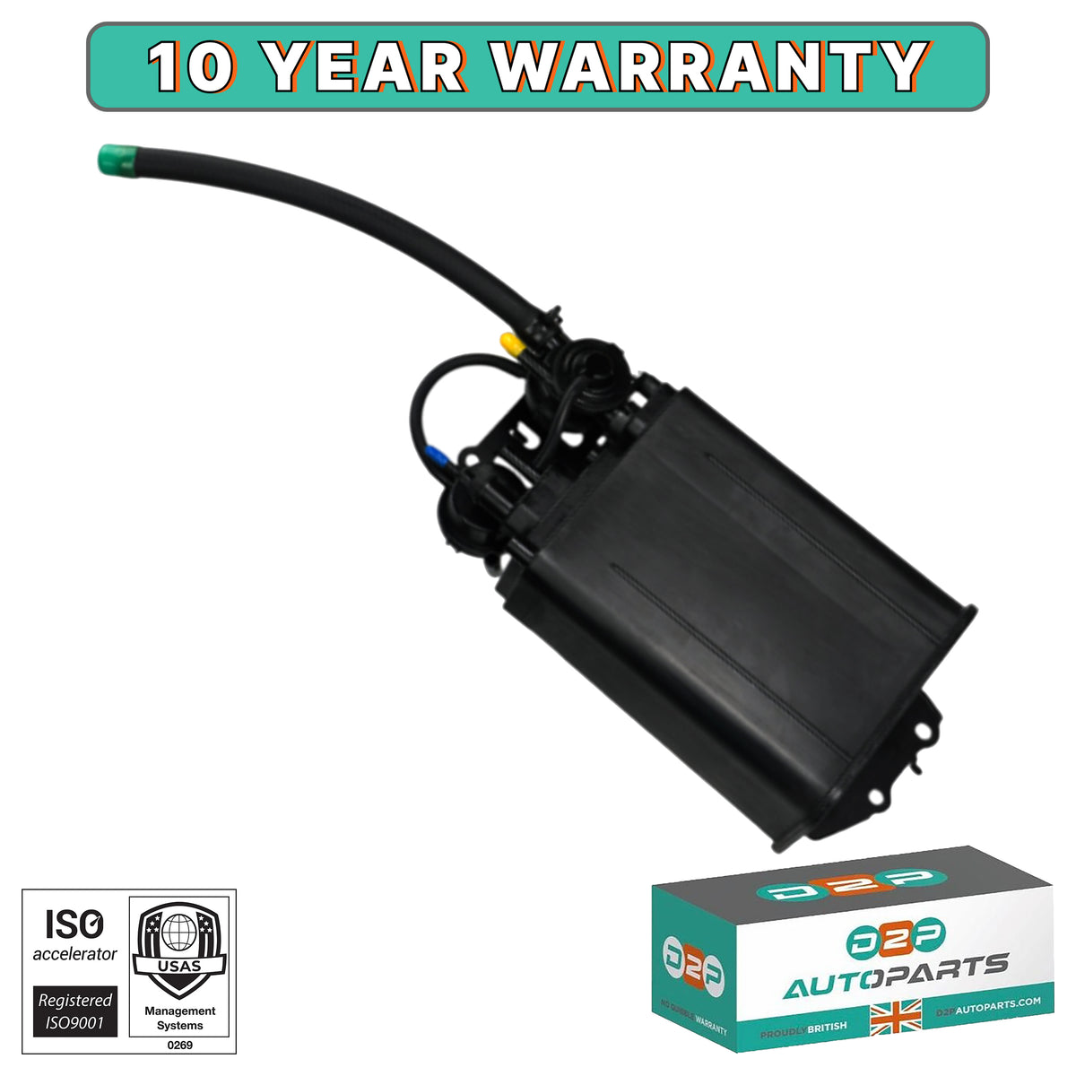 New Vapor Charcoal Canister Compatible With 2001-2004 Toyota Sequoia SR5 Replaces 777400C011