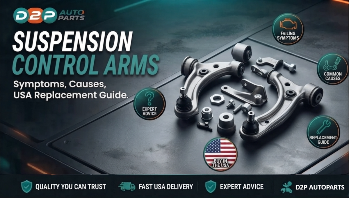 Control Arms Explained: Symptoms, Function & Replacement | D2P AutoParts