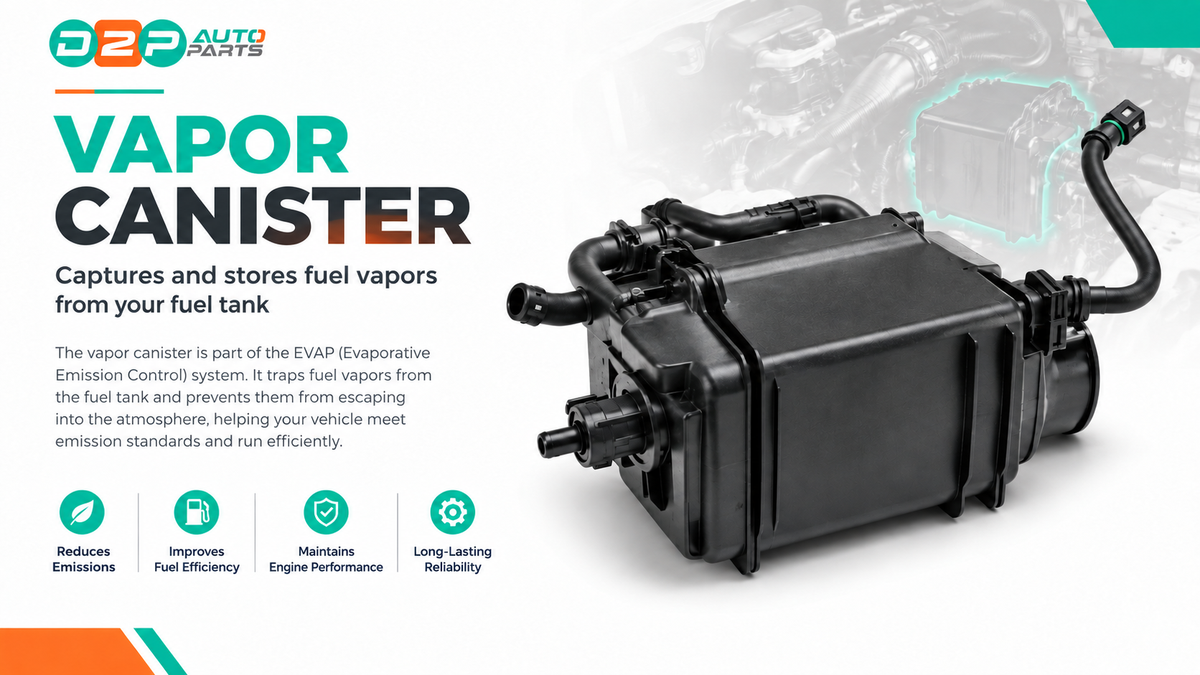 Charcoal Vapor Canister: Symptoms, Function, Failure & Replacement | D2P Autoparts