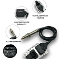 Output Nitrogen Oxide Sensor 5WK9 6749B 904-6015 NOX Sensor Replace fit for 2013-18 Cummins ISX 15.0 ISX 11.9 | OEM Quality Replacement 4326872 4326872RX