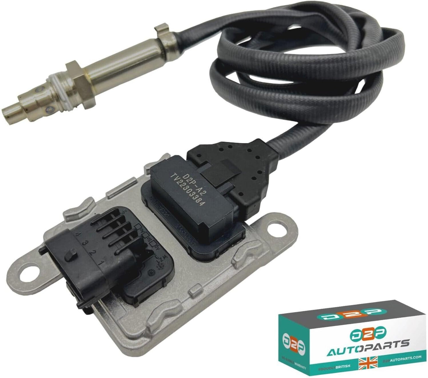 D2P Nitrogen Oxide Sensor (Nox Sensor) Replacement | Compatible with Volvo Truck 12V | 22303384