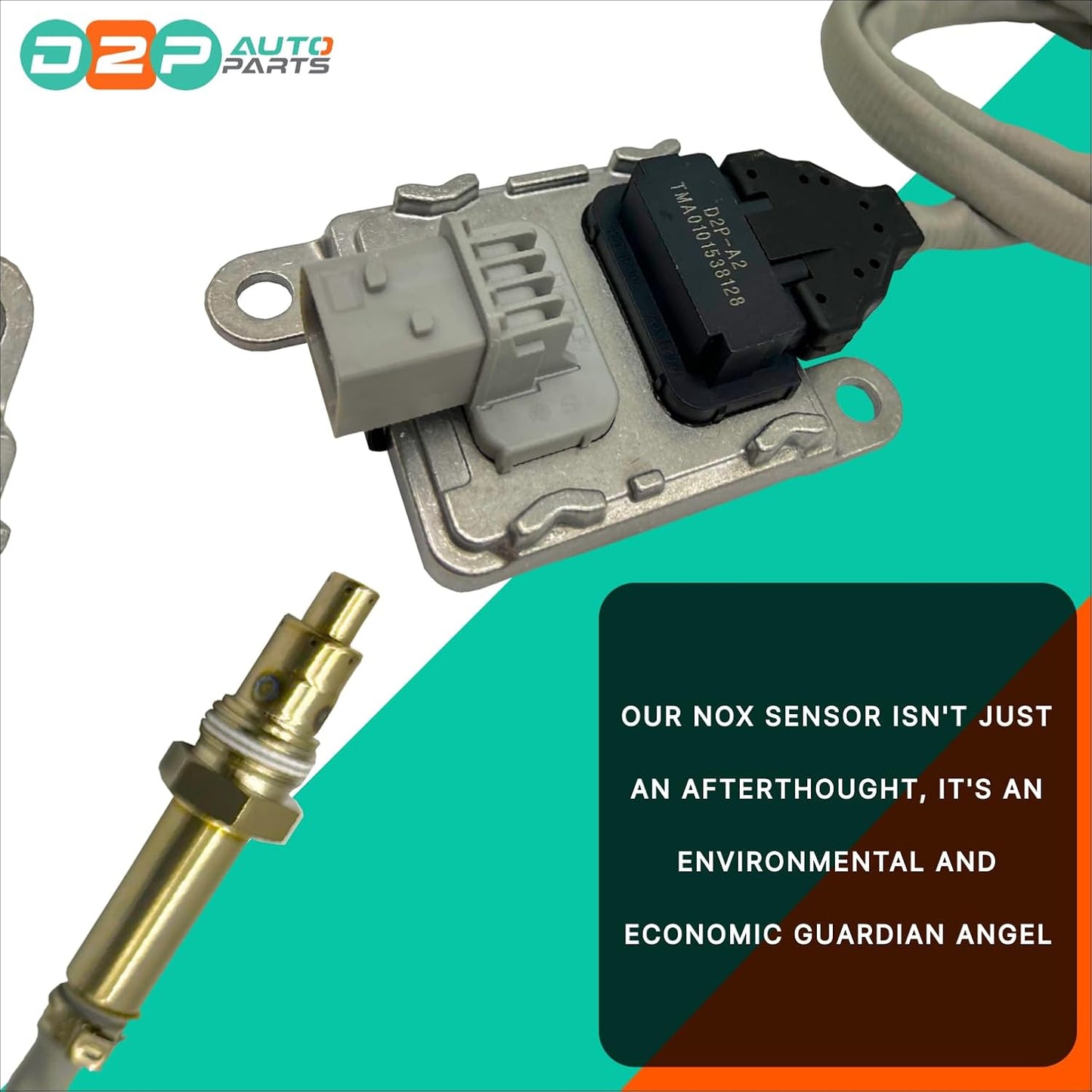 D2P Outlet Nitrogen Outlet Nox Sensor Replacement | Compatible with Mercedes-Benz Detroit Diesel | A0101538128