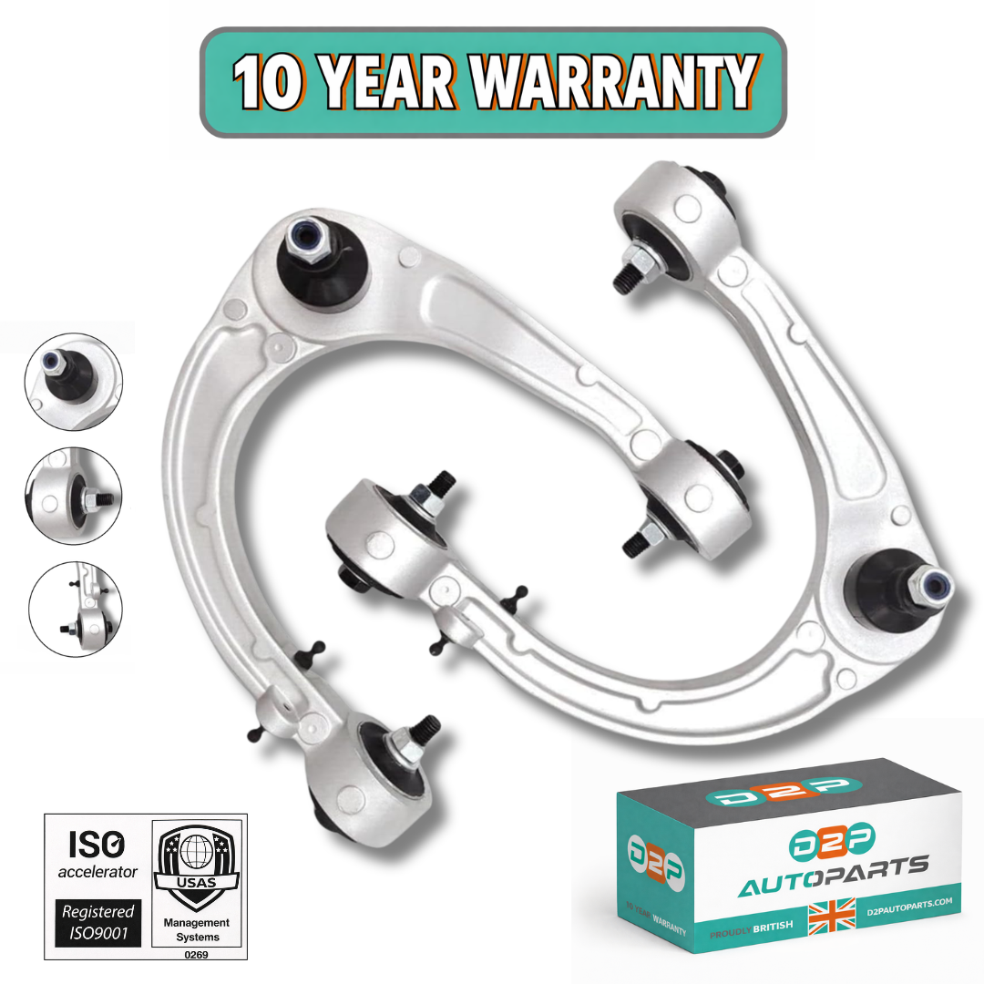D2P Front Upper Control Arm Pair (Left Or Right) for Cadillac CTS, SRX, STS | OEM Quality | Replaces 19181784, 19181785