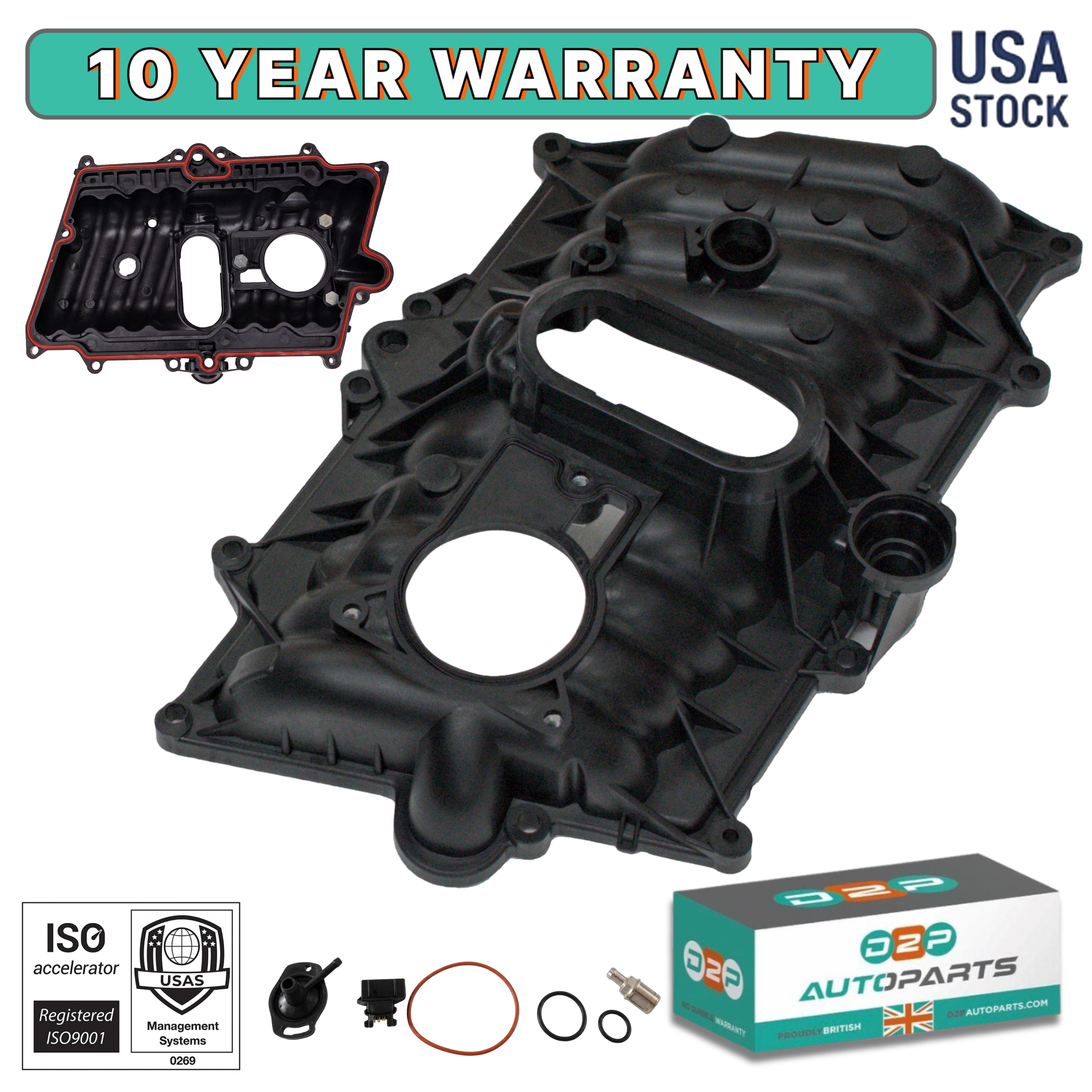 Upper Intake For Manifold Chevy GMC Express 1500 2500 V8 96-05 17113541