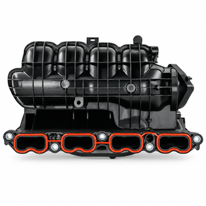 Front view of Toyota 2.5L hybrid intake manifold replacement 17120-F0020 with throttle body flange